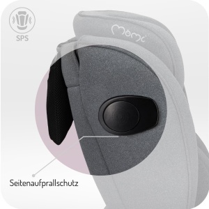 Scaun auto pentru copii MoMi EMI, 0-12 ani, 360 rotativ, ISOFIX, 3-36 kg - Img 9