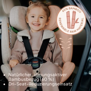 Scaun auto rotativ Lionelo Harmony I-Size 360deg sistem ISOFIX reglaj spatar si tetiera - Img 6
