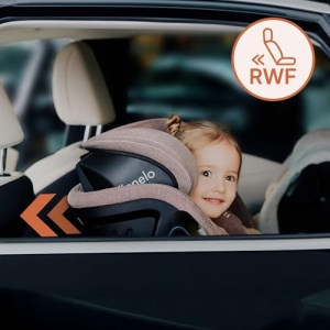 Scaun auto rotativ Lionelo Harmony I-Size 360deg sistem ISOFIX reglaj spatar si tetiera - Img 10