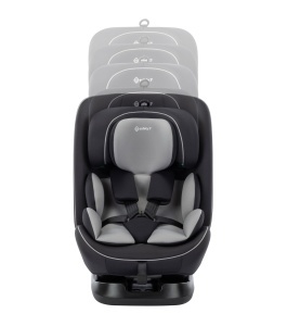 Scaun auto Safety 1st Alena i-Safe, 0-12 ani, 40-150 cm, Negru - Img 6