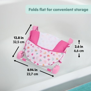 Scaun de baie pentru bebelusi Disney Baby Minnie Mouse, 2 pozitii, 0-6 luni, Bright Starts - Img 7