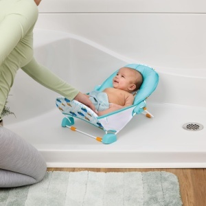 Scaun de baie pentru bebelusi Disney Baby Nemo Bright Starts, 2 pozitii, 0-6 luni - Img 2
