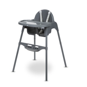 Scaun de masa 2-in-1 Bebeconfort Meely, reglabil, 6 luni3 ani, Dark Grey