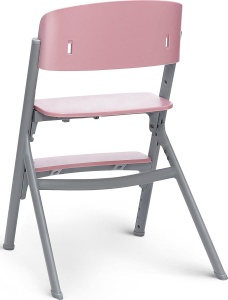 Scaun Inalt Kinderkraft LIVY, Ergonomic, 0-110 kg, Design Minimalist, Roz - Img 4