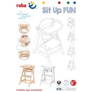 Scaun inalt roba Sit Up FUN scaun inalt incl scandura detasabila si suport creste odata cu tine de la scaun inalt pentru copii la scaun pentru tineret - Img 8