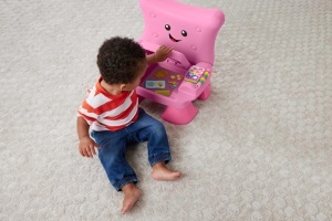 Scaun Interactiv Fisher-Price Laugh Learn, 120 melodii, 3 limbi - Img 5