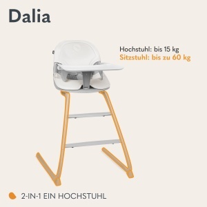 Scaun pentru copii LIONELO DALIA 2-in-1, 6-36 luni, 15 kg, cu 5-puncte de siguranta - Img 2
