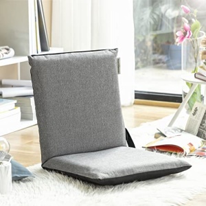 Scaun pliabil InnovaGoods Sitinel negru-gri spatar reglabil design modern - Img 10