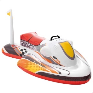 Scooter de apa Intex 57520NP, Vinyl, 117x77 cm, Multicolor
