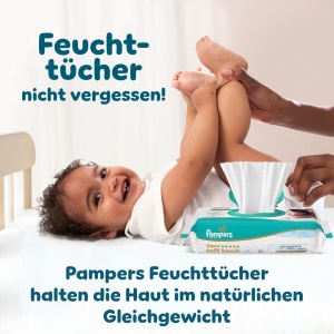 Scutece Pampers Baby-Dry Marimea 7, 132 bucati, 15kg, 100 protectie impotriva scurgerilor - Img 8