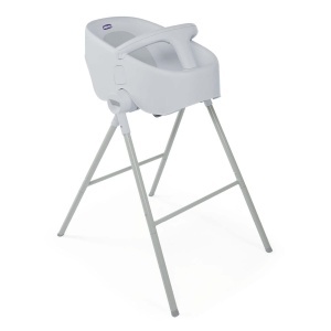 Sediu de dus pentru bebelusi Chicco Bubble Nest, gri, recomandat de la nastere pana la 11 kg