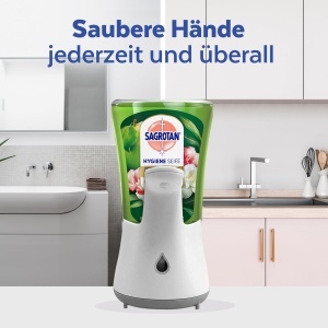 Seif de mana lichid Sagrotan Bluhende Apfelwiese 5 x 250 ml - Hidratant si antibacterian - Img 5