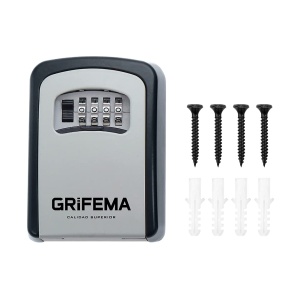 Seif pentru chei GRIFEMA GA1003, 4 cifre, rezistent la intemperii, capacitate 5 chei - Img 7