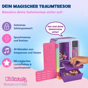 Seif pentru copii VTech KidiSecrets Traumtresor Deluxe cu 10 jocuri - Img 2