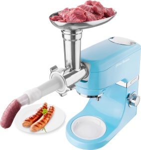 SENCOR STM 6352BL Robot de bucatarie multifunctional (1000 wati, mixer, masina de framantat, cu bol din otel inoxidabil 4,5 L) albastru - Img 5