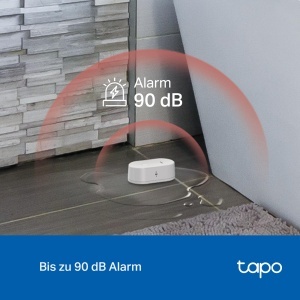Senzor inteligent pentru scurgeri de apa TP-Link Tapo T300 IP67 alarma 90 dB notificari instantanee - Img 6