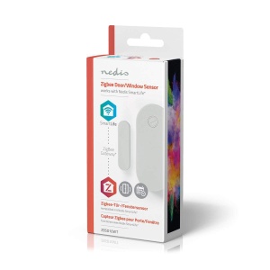 Senzor pentru Usi si Feronerie Nedis Zigbee 3.0, Alb, Alimentat cu Baterii - Img 7