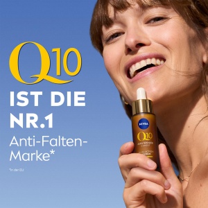 Serum Anti-Aging NIVEA Q10 Anti-Falten Experte, 30 ml, cu Glycostop - Img 7