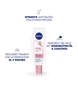 Serum de fata NIVEA VITAL Strahlender Teint 3-in-1 pentru piele matura, 40 ml - Img 2