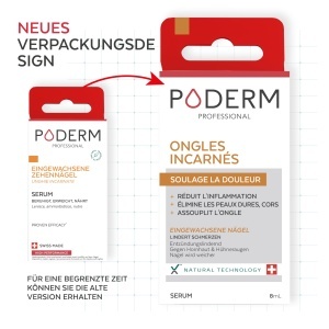 Serum pentru unghii ingrosate PODERM 8 ML Tratament natural Reducere durere si inflamatie - Img 7