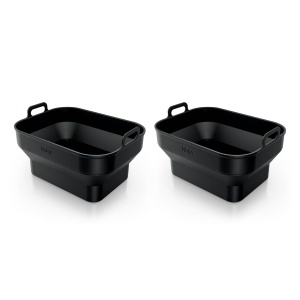 Set 2 Boluri Faltabile din Silicon pentru Friteuze cu Aer Cald Ninja AF400, DZ400, AF500