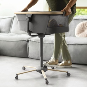 Set 2 cearceafuri Maxi-Cosi Alba 100 bumbac alb pentru patut Alba All-in-One - Img 6