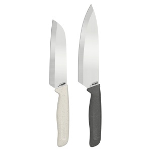 Set 2 Cutite Zyliss Classic - Cutit Chef si Santoku, Inox, Ergonomic