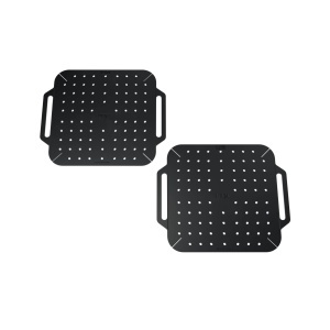 Set 2 Piese Accesorii Friteuza cu Aer Cald Ninja Dual Zone, Silicone, Hitzebestandig 240 C - Img 2