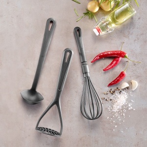 Set 2 prese de cartofi Westmark Gentle 286322E3 negru rezistent la temperaturi - Img 6