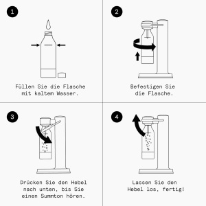 Set 2 sticle PET Aarke Carbonator 3 BPA-free 1000ml - Img 7