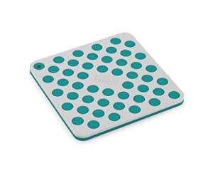 Set 2 suporturi pentru vase fierbinti Joseph Joseph Duo Spot-On silicon rezistent la caldura albastrualb - Img 2