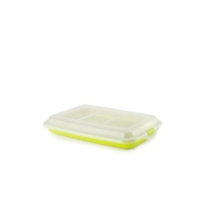 Set 4 Capace pentru Mezeluri IBILI, 24,8 x 14,4 x 3,3 cm, Plastic BPA-Free, Culori Diverse - Img 3