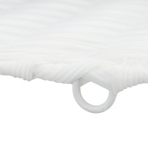 Set 4 Cosuri de Depozitare Relaxdays, Plastic, Alb, 31x32x30 cm - Img 7