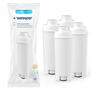 Set 4 filtre de apa Wessper Aqua Lunga compatibile cu DeLonghi DLSC002 SER3017 ECAM ESAM ETAM