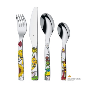 Set 4 Piese Tacamuri pentru Copii WMF Biene Maja, Cromargan, Spalare Automata