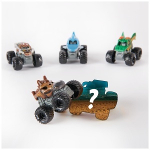 Set 5 Mini-Truck-uri Monster Jam, 187, cu detalii realiste, pentru copii 3 - Img 4