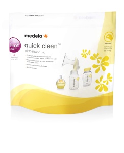 Set 5 Pungi Microonde Medela Quick Clean pentru Dezinfectie