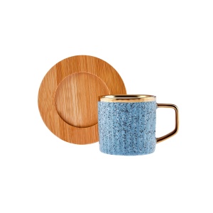 Set 6 Cesti Cafea Karaca Bambus 90 ml cu Suport pentru Cafea Turceasca - Img 10