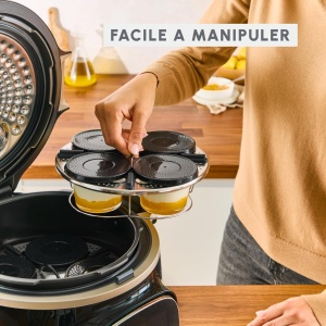 Set 8 Sticle Stivuibile Moulinex XA6140E0 pentru Cookeo, 125 ml, Usor de Curatat - Img 3