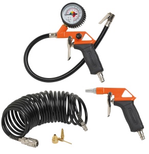 Set accesorii compresor BlackDecker 9045854BND 13 piese Negru