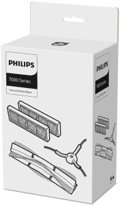Set accesorii Philips HomeRun 7000 - 2 filtre lavabile perie principala si perie laterala
