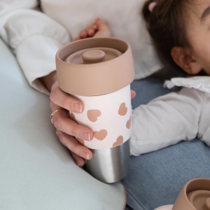 Set Beaba Mini Me, Termoflacon izolat si Canita din otel inoxidabil, 480 ml si 240 ml - Img 9