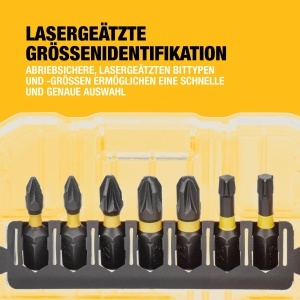 Set Biti si Accesorii DEWALT FLEXTORQ DT70742T-QZ 33 Piese Rezistent la Impact - Img 4