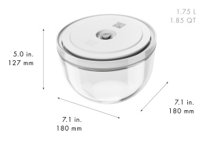 Set boluri vidat din sticla ZWILLING Fresh Save, 3 dimensiuni, 121824 cm - Img 4