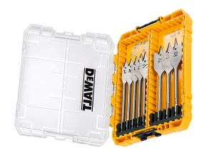 Set burghie lemn DeWalt DT70750 8 piese 12-32 mm cutie rezistenta