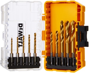 Set burghie metal DeWalt Extreme HSS-Tin DT50050 10 piese - Img 3