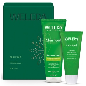 Set cadou WELEDA Skin Food Body 2025 - Duschgel 200 ml si crema 75 ml