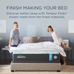 Set cearsafuri Tempur din bumbac Cool Grey TwinXL confort si durabilitate - Img 11
