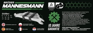 Set chei combinate Bruder Mannesmann 12 piese 6-22 mm otel crom-vanadiu garantie 10 ani - Img 7