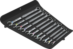 Set Chei cu Prindere Wera 6007 Joker 11 piese, lungi, din otel crom-molibden